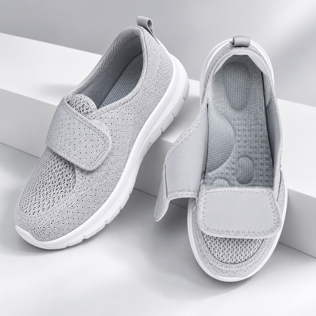 Puffeet Wide Fit Shoes for Swollen Feet (Buy 1 Get 1 Free)